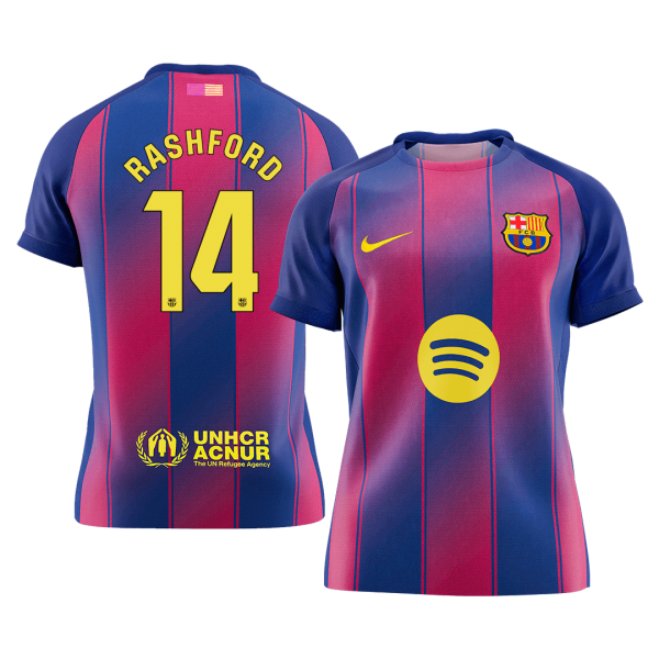 RASHFORD #14 Барселона Домакинска Тениска 2025/26