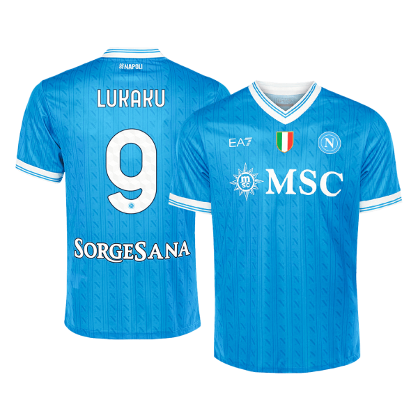 LUKAKU #9 Наполи Домакинска Тениска 2025/26