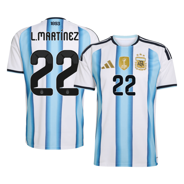 L.MARTÍNEZ #22 Аржентина Домакинска Тениска - Световно 2026