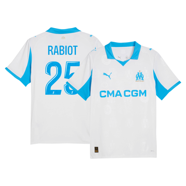 RABIOT #25 Олимпик Марсилия Домакинска Тениска 2025/26