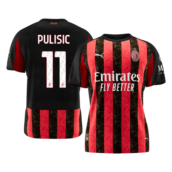 PULISIC #11 АК Милан Домакинска Тениска 2025/26