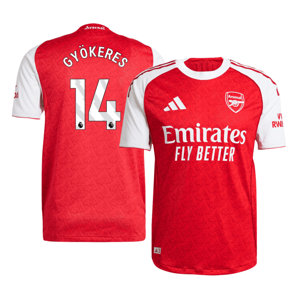 GYÖKERES #14 Арсенал Домакинска Тениска 2025/26 Authentic