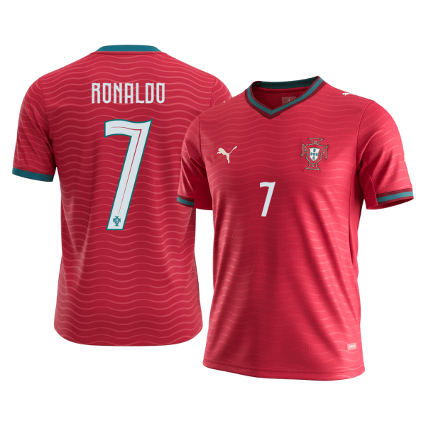 RONALDO #7 Португалия Домакинска Тениска - Световно 2026