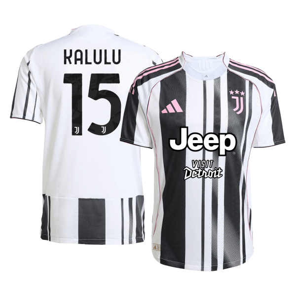 KALULU #15 Ювентус Домакинска Тениска 2025/26 Authentic