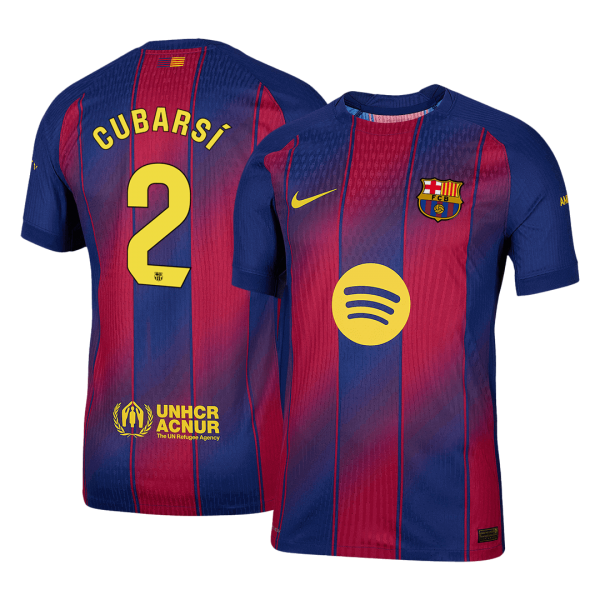 CUBARSÍ #2 Барселона Домакинска Тениска 2025/26 Authentic