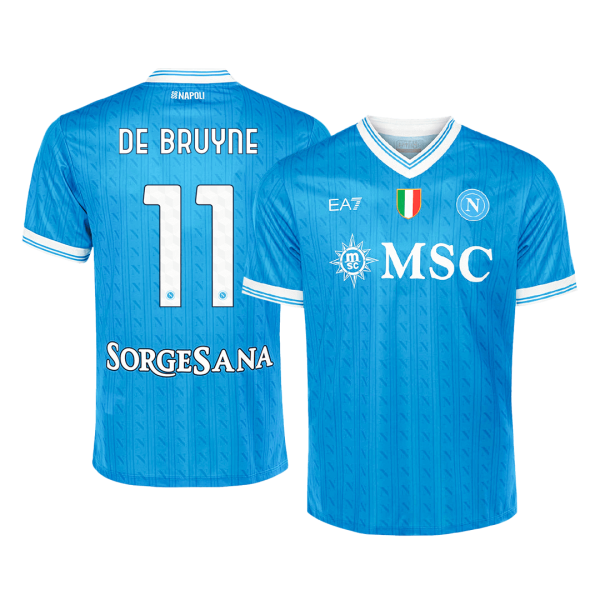 DE BRUYNE #11 Наполи Домакинска Тениска 2025/26