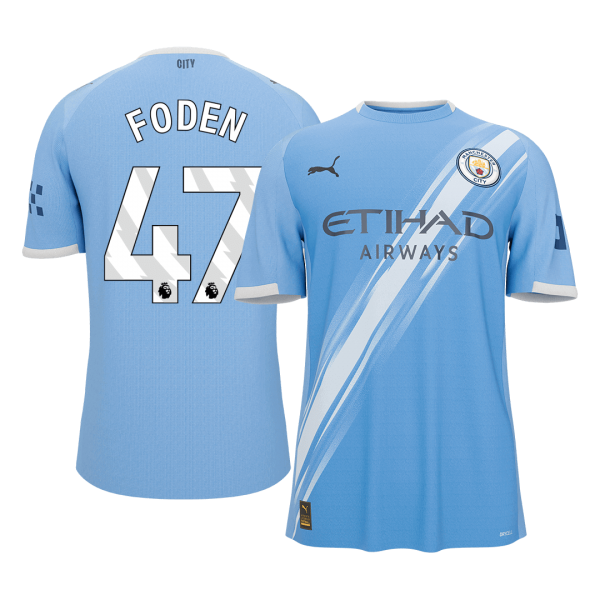 FODEN #47 Манчестър Сити Домакинска Тениска 2025/26