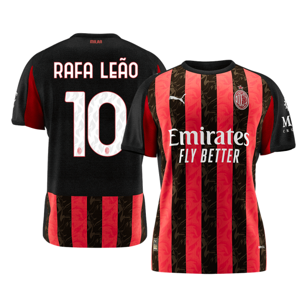 RAFA LEÃO #10 АК Милан Домакинска Тениска 2025/26