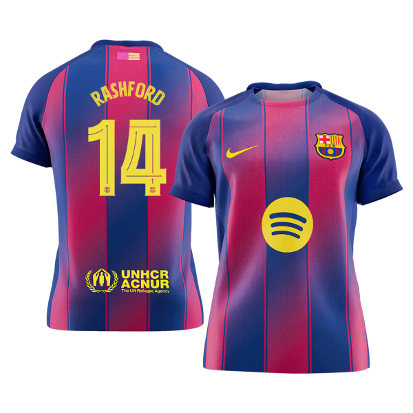 RASHFORD #14 Барселона Домакинска Тениска 2025/26 - UCL