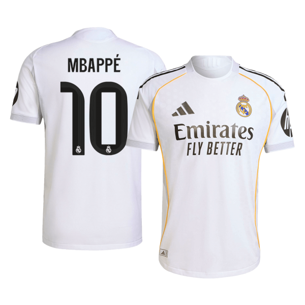 MBAPPÉ #10 Реал Мадрид Домакинска Тениска 2025/26